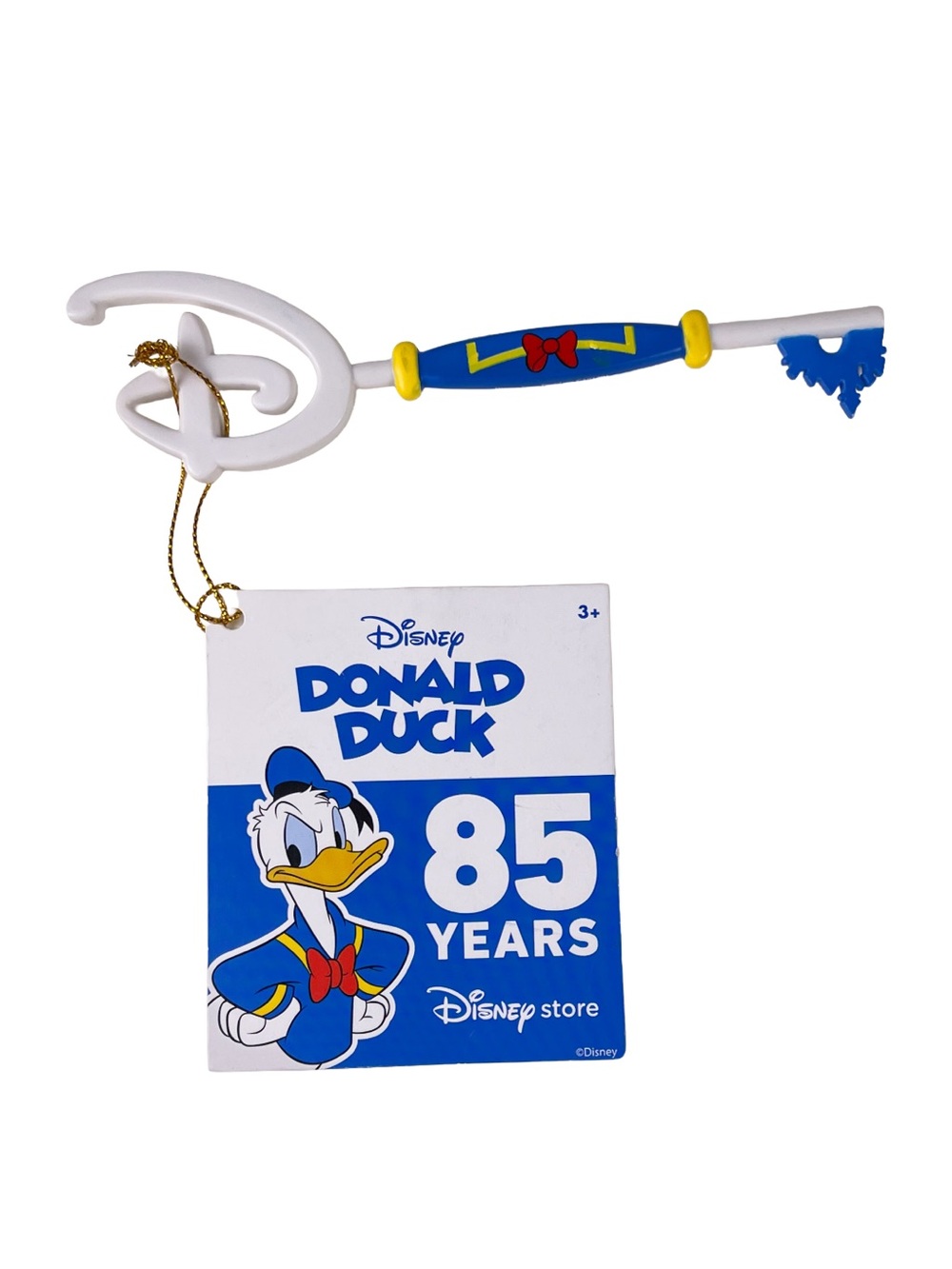 Disney Store Exclusive Donald Duck Collectible Key 85 Year Anniversary 2019 NEW